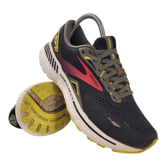 BROOKS Shoes ADRENALINE GTS 23 Womens Size 9 Black Running Sneaker 1203812A037 - Picture 6 of 13